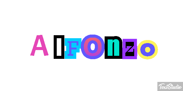 Alfonzo Text effect