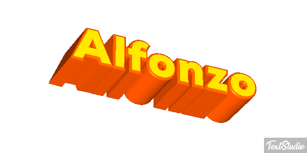 Alfonzo Text effect