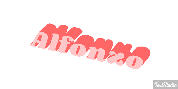 Alfonzo Text effect