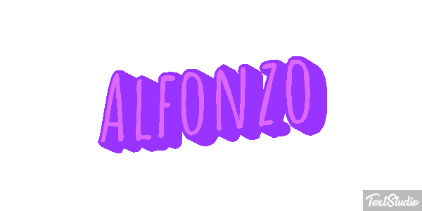 Alfonzo Text effect