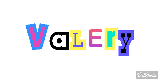 Valéry Effetto testo