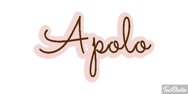 Apolo Efecto de texto