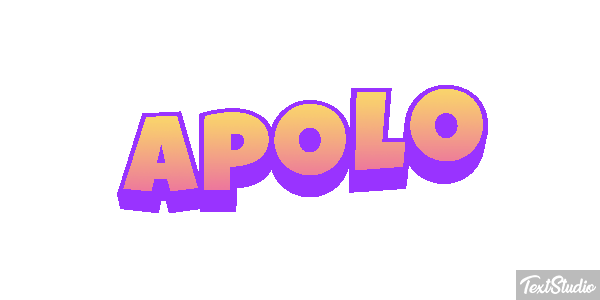 Apolo Efecto de texto