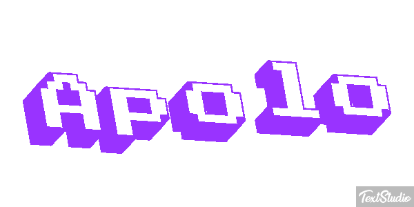 Apolo Efecto de texto