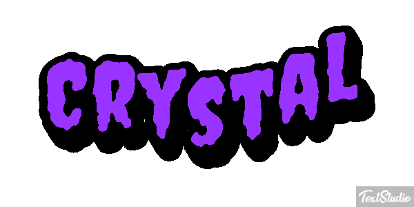 Crystal Texteffekt