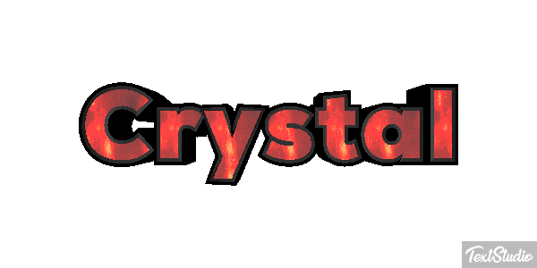 Crystal Texteffekt
