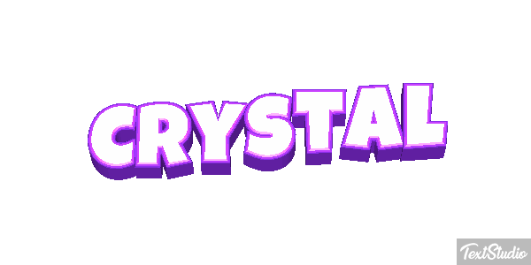 Crystal Texteffekt