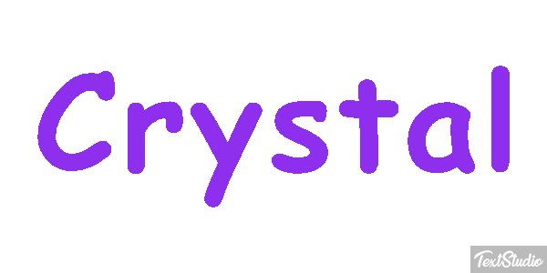 Crystal Texteffekt
