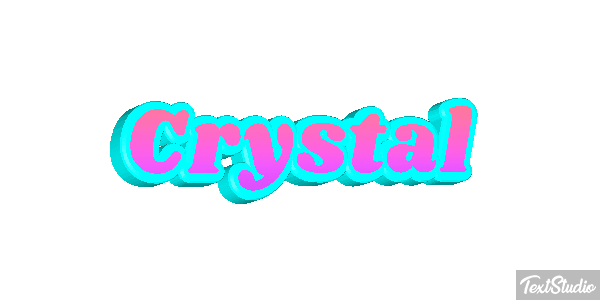 Crystal Texteffekt