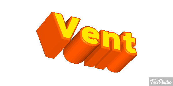 Vent Effet de texte