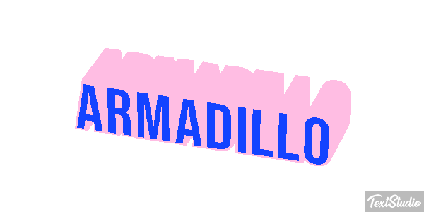 Armadillo テキスト効果