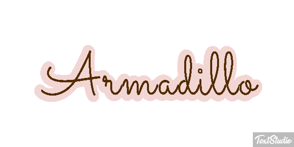 Armadillo テキスト効果