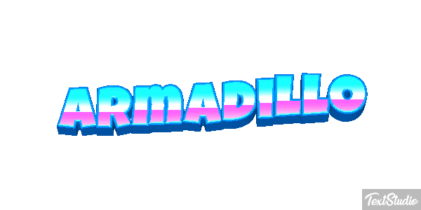 Armadillo テキスト効果