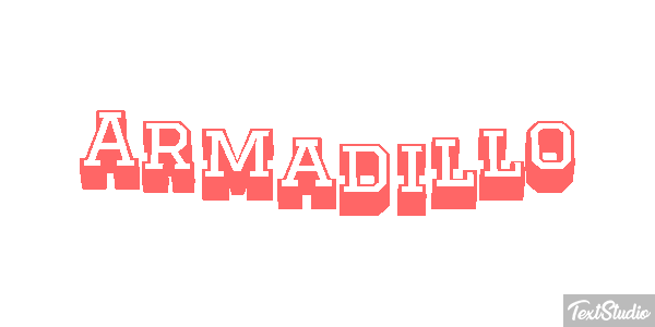 Armadillo テキスト効果