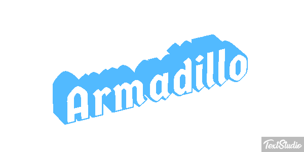 Armadillo テキスト効果