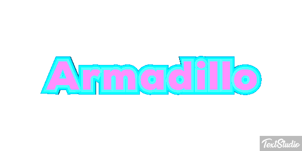 Armadillo テキスト効果