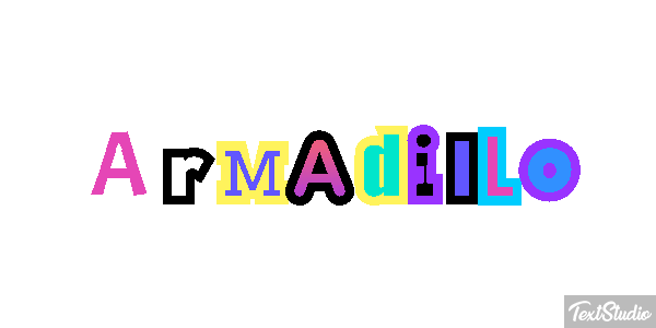 Armadillo テキスト効果