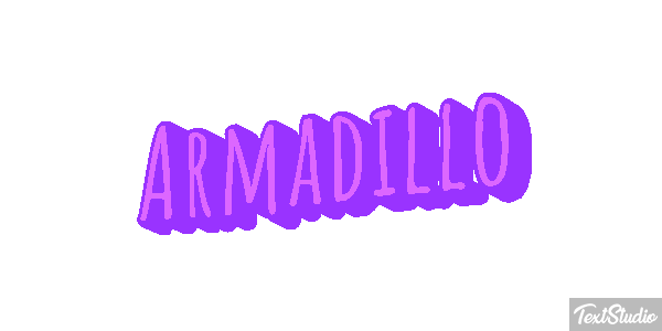 Armadillo テキスト効果