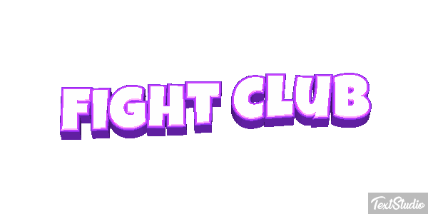 Fight Club Text effect