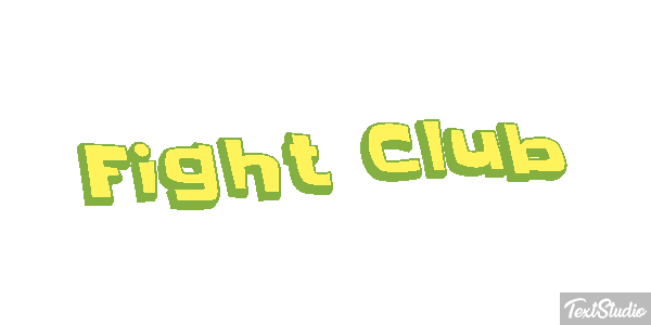Fight Club Text effect