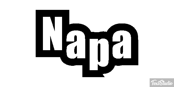 Napa Text effect