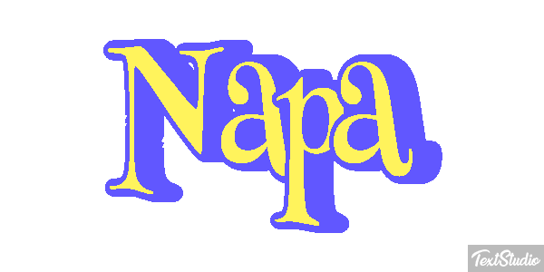 Napa Text effect