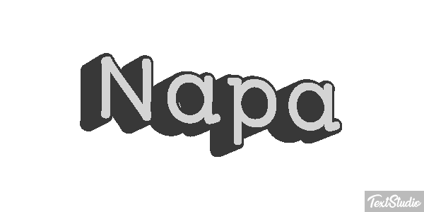 Napa Text effect