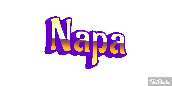 Napa Text effect