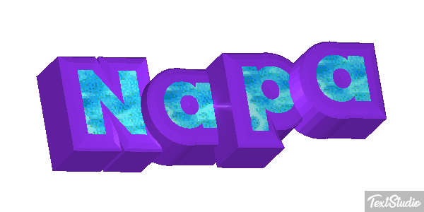 Napa Text effect