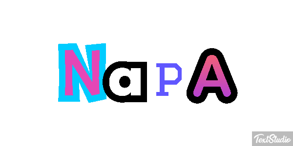 Napa Text effect
