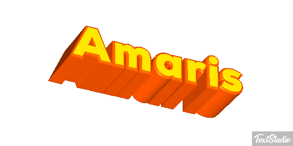 Amaris Text effect
