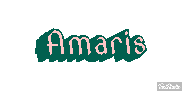 Amaris Text effect