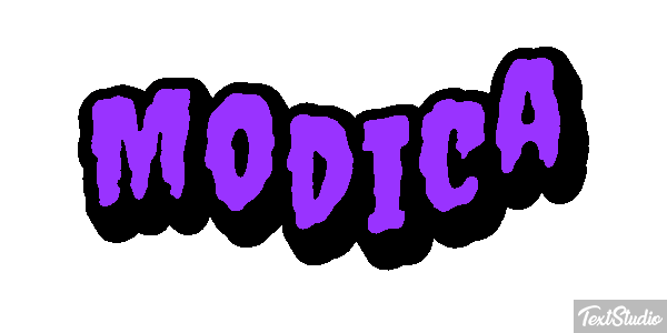 Modica Texteffekt