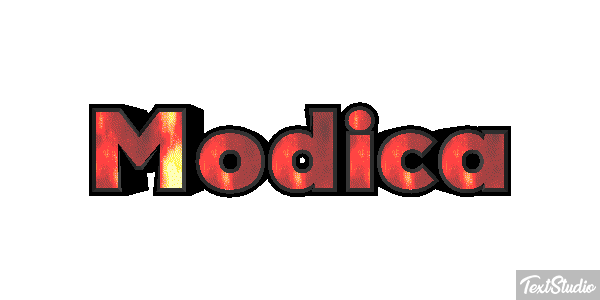 Modica Texteffekt