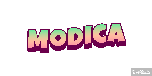 Modica Texteffekt