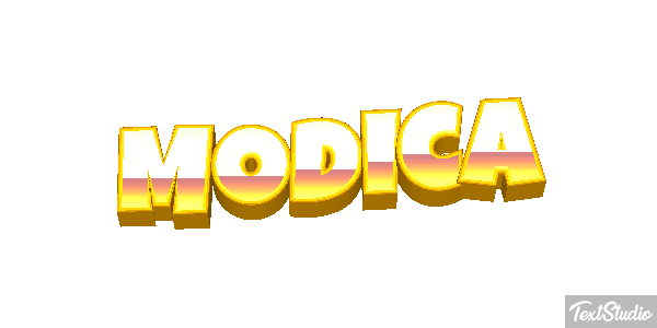Modica Texteffekt