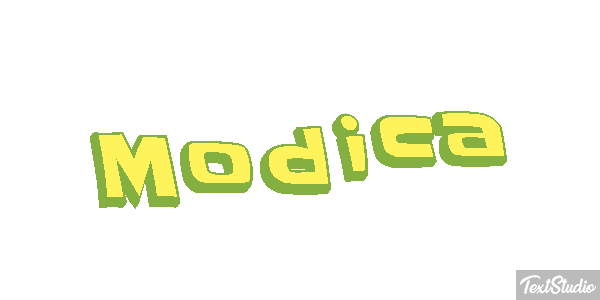 Modica Texteffekt