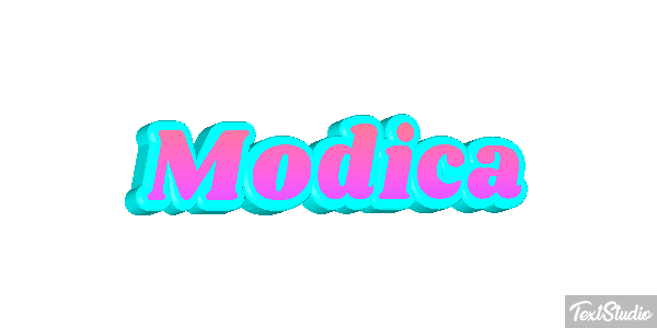 Modica Texteffekt