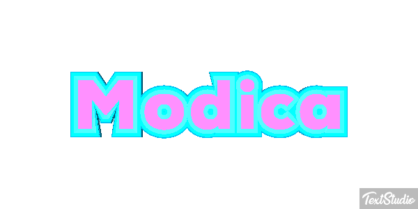 Modica Texteffekt