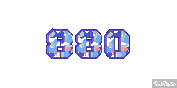 880 Efekt tekstowy