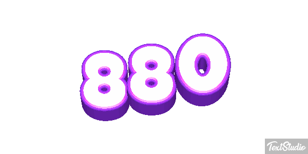 880 Efekt tekstowy