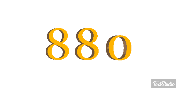 880 Efekt tekstowy