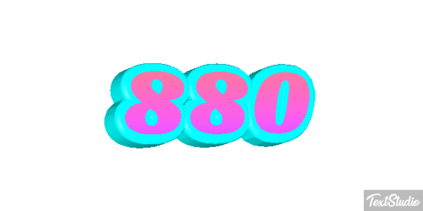 880 Efekt tekstowy