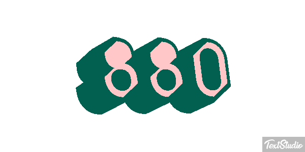 880 Efekt tekstowy