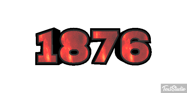 1876 Текстовый эффект