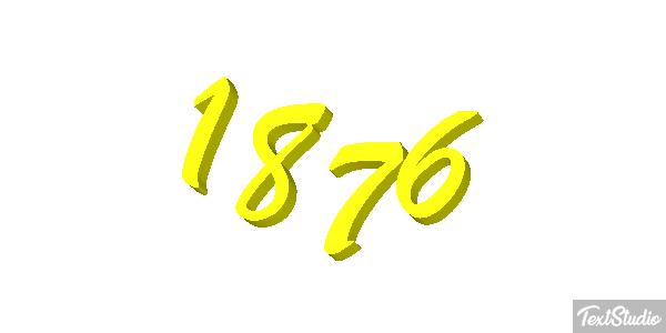 1876 Текстовый эффект
