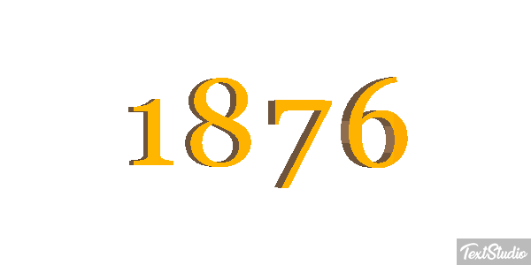 1876 Текстовый эффект