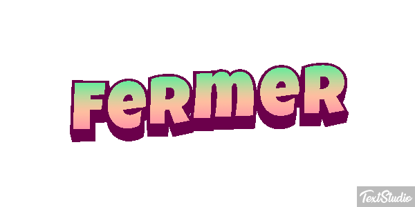 Fermer Effet de texte