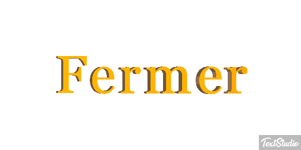 Fermer Effet de texte