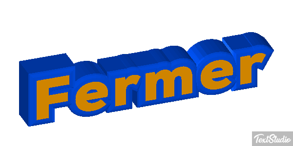 Fermer Effet de texte